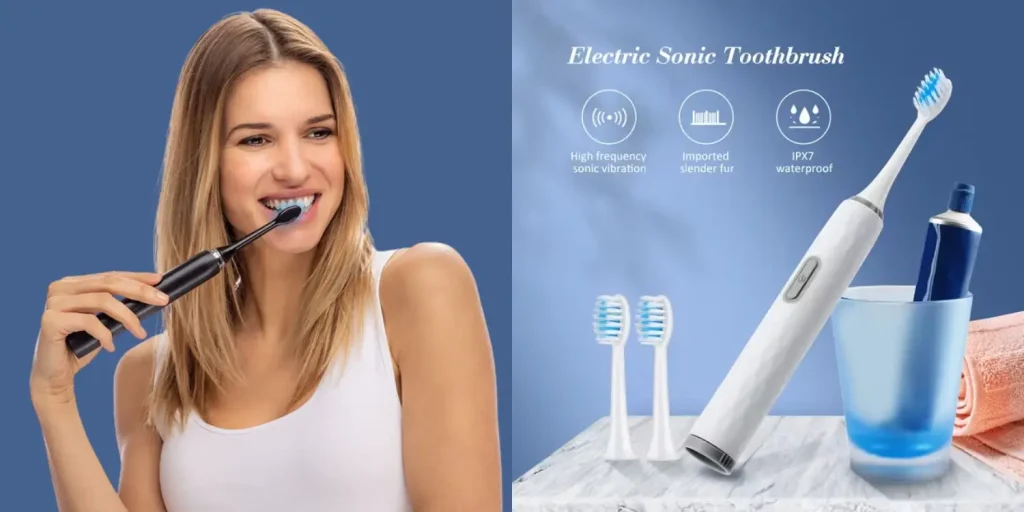 LED Whitening Electric Toothbrush