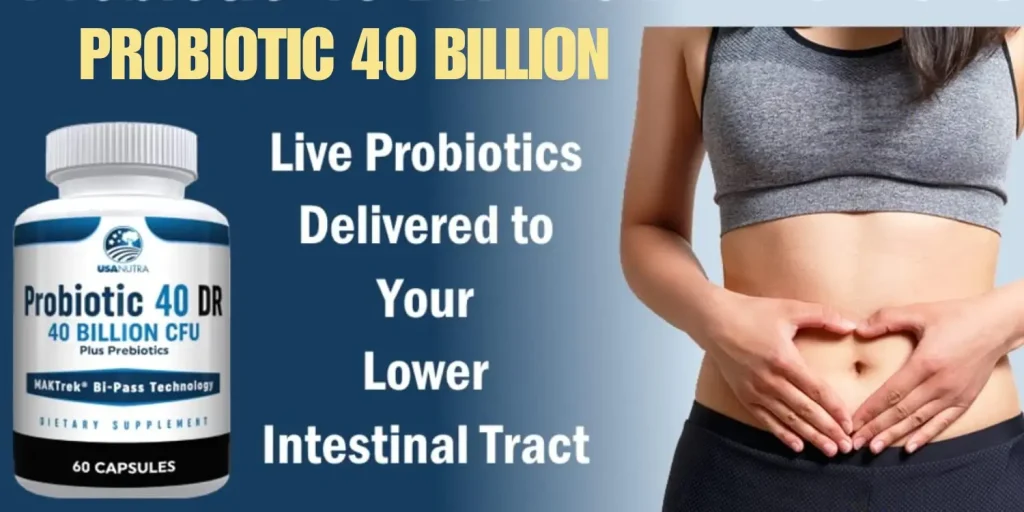 GO Healthy Probiotic 40 Billion CFU!