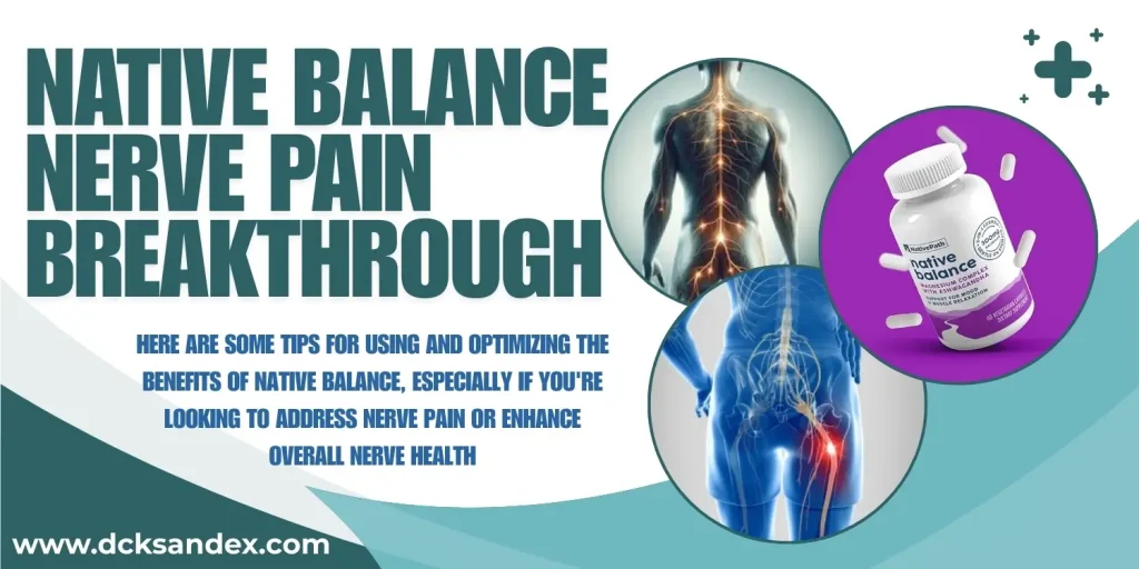 Native Balance: Natural Nerve Pain Relief Supplement for Better Health!